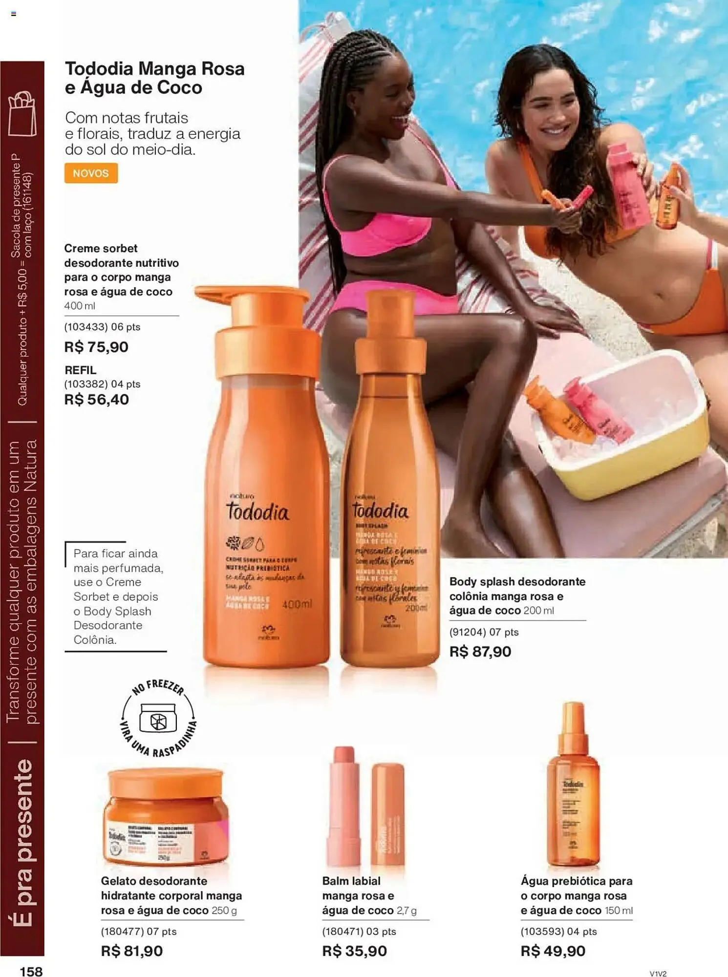 Encarte de Catálogo Natura 14 de outubro até 4 de novembro 2025 - Pagina 158