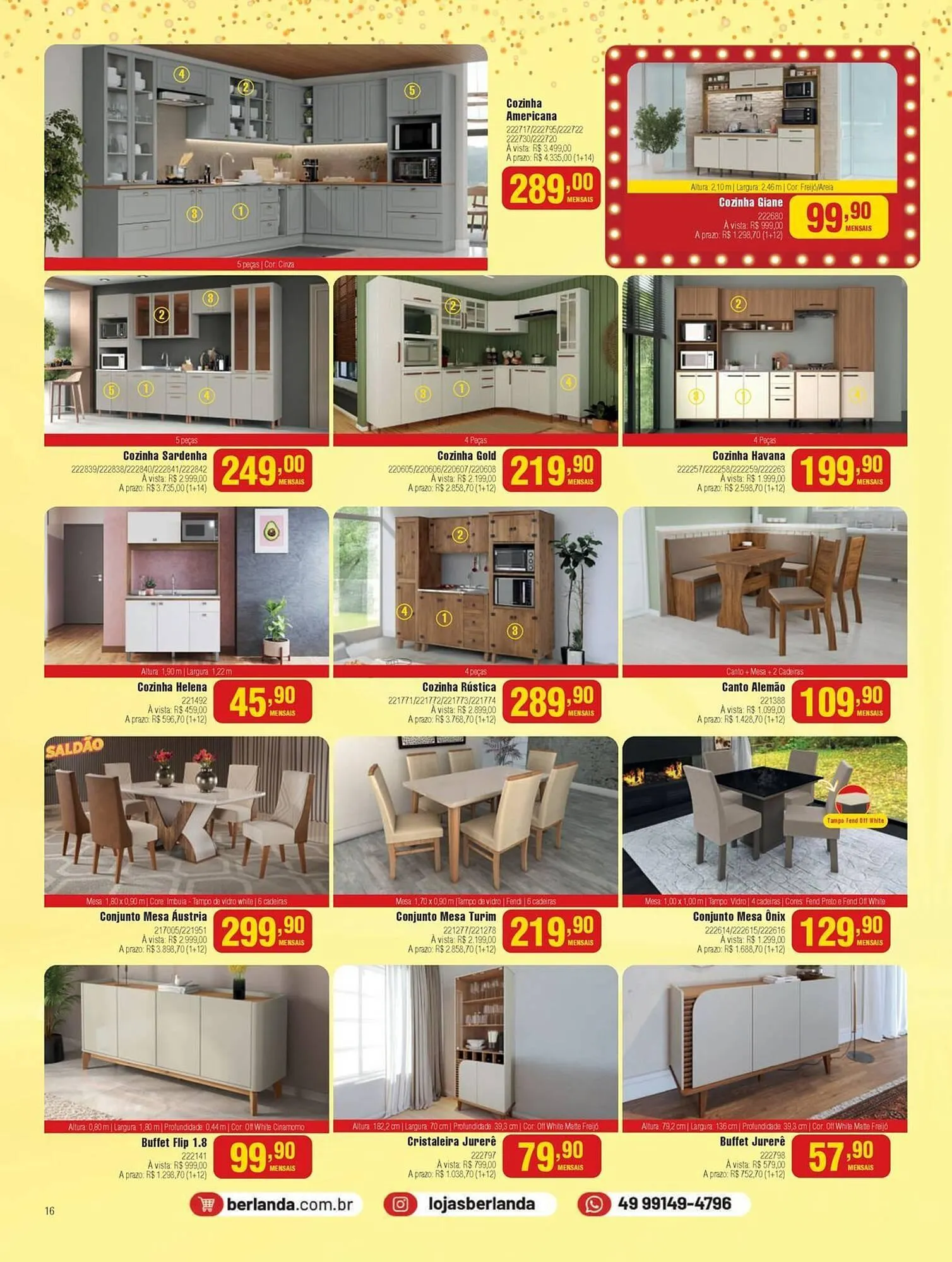 Encarte de Catálogo Berlanda 23 de junho até 4 de julho 2025 - Pagina 16