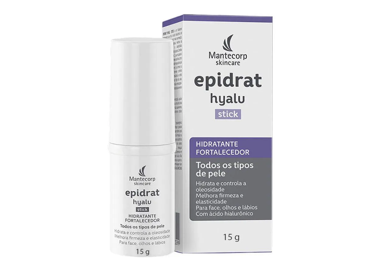 Hidratante Fortalecedor Facial Epidrat Hyalu Stick 15g