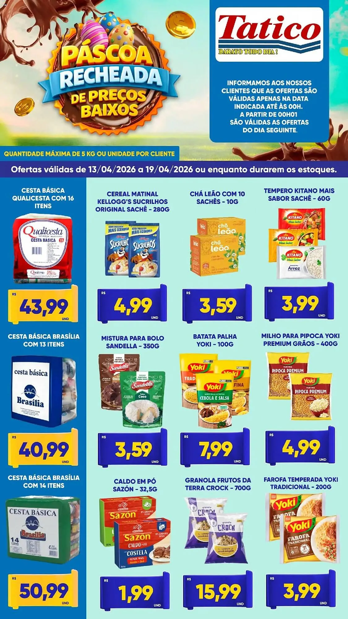 Encarte de Tabloide Tatico 13 de abril até 19 de abril 2026 - Pagina 3
