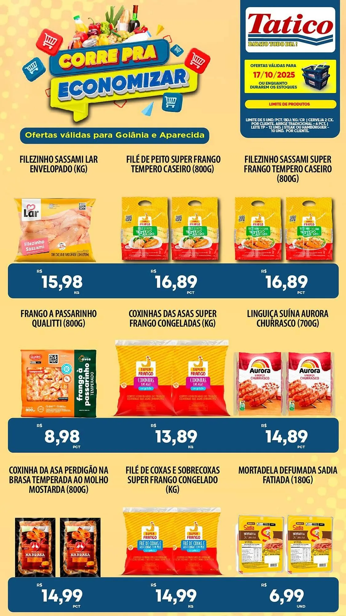 Encarte de Tabloide Tatico 17 de outubro até 17 de outubro 2025 - Pagina 13