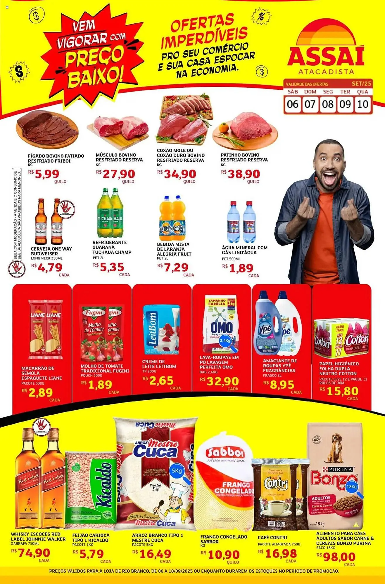 Encarte de Encarte Assaí Atacadista 6 de setembro até 11 de setembro 2025 - Pagina 1