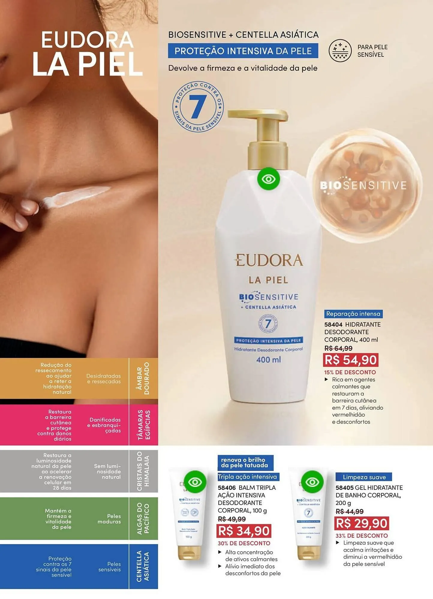 Encarte de Catálogo Eudora 23 de abril até 30 de junho 2025 - Pagina 94