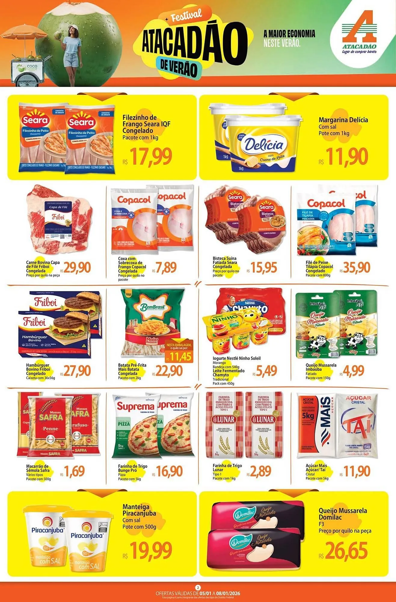 Encarte de Folheto Atacadão 6 de janeiro até 8 de janeiro 2026 - Pagina 2