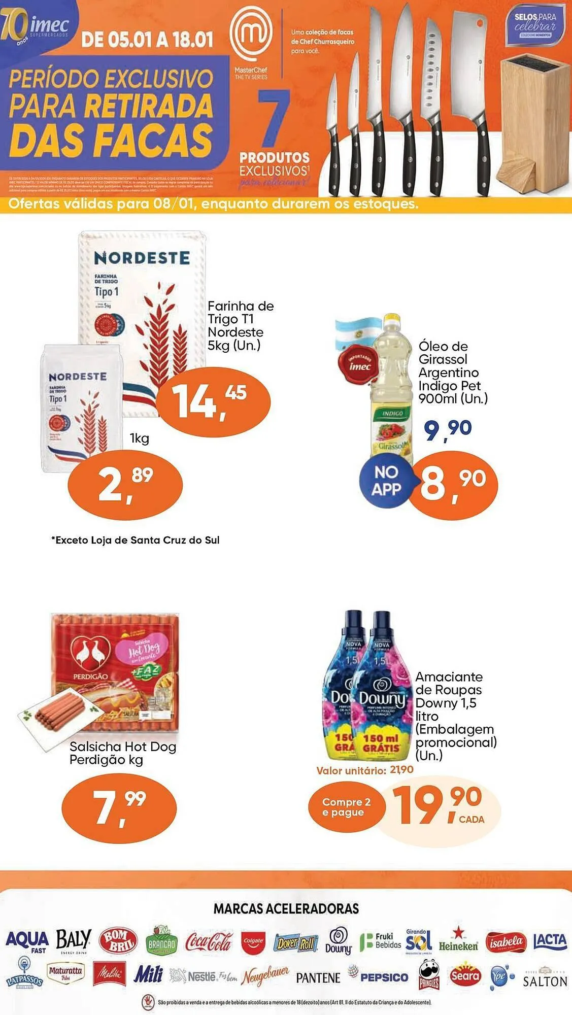 Encarte de Catálogo Imec Supermercados 1 de maio até 1 de agosto 2026 - Pagina 1