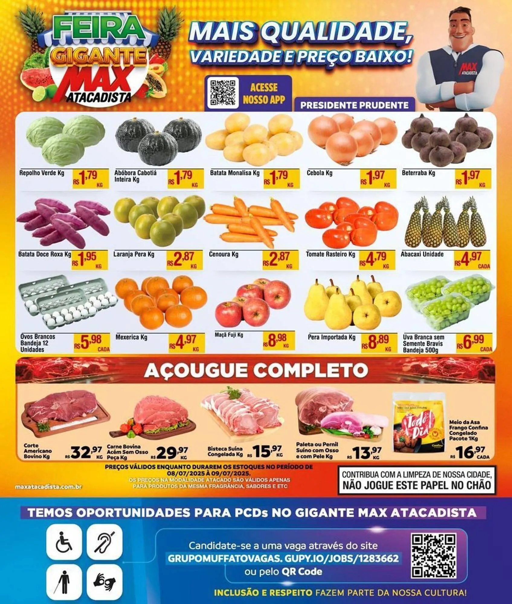 Encarte de Catálogo Max Atacadista 8 de julho até 7 de setembro 2025 - Pagina 1