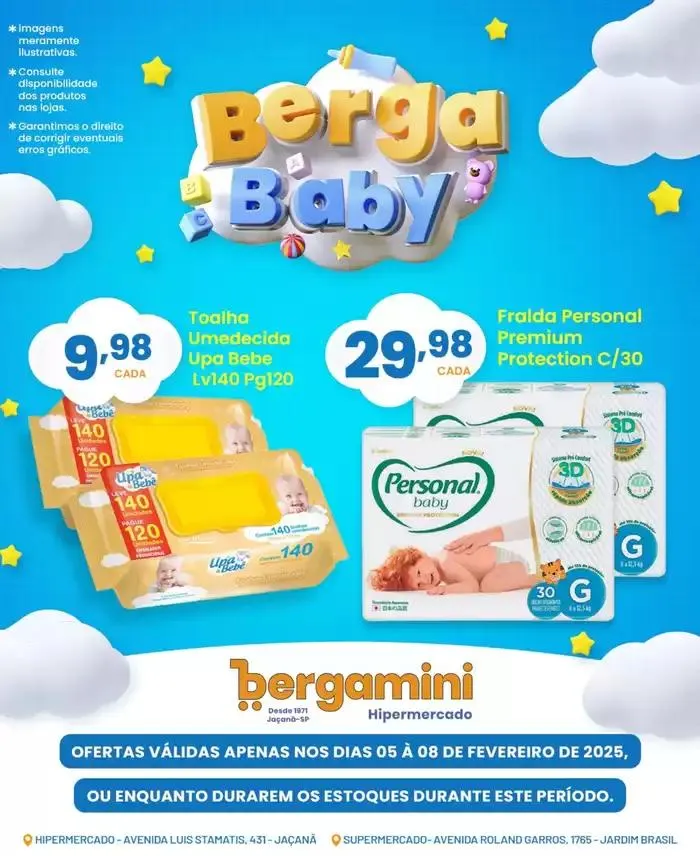 Encarte de Encarte Supermercado Bergamini 5 de fevereiro até 8 de fevereiro 2025 - Pagina 4