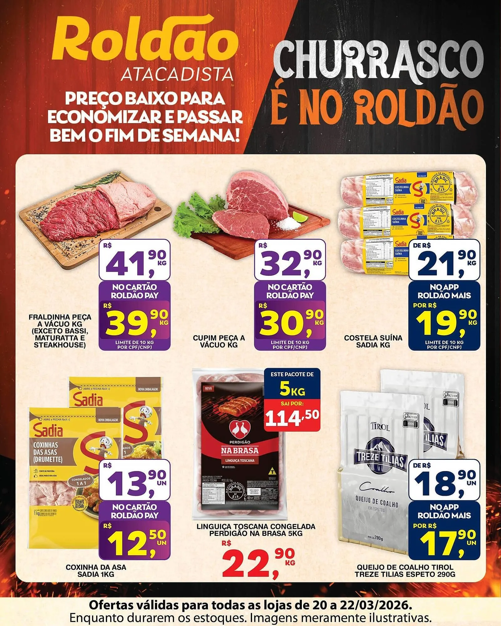 Encarte de Folheto Roldão 20 de março até 22 de março 2026 - Pagina 1