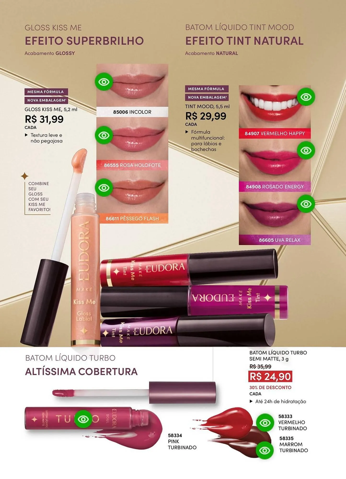 Encarte de Catálogo Eudora 8 de outubro até 8 de novembro 2025 - Pagina 94
