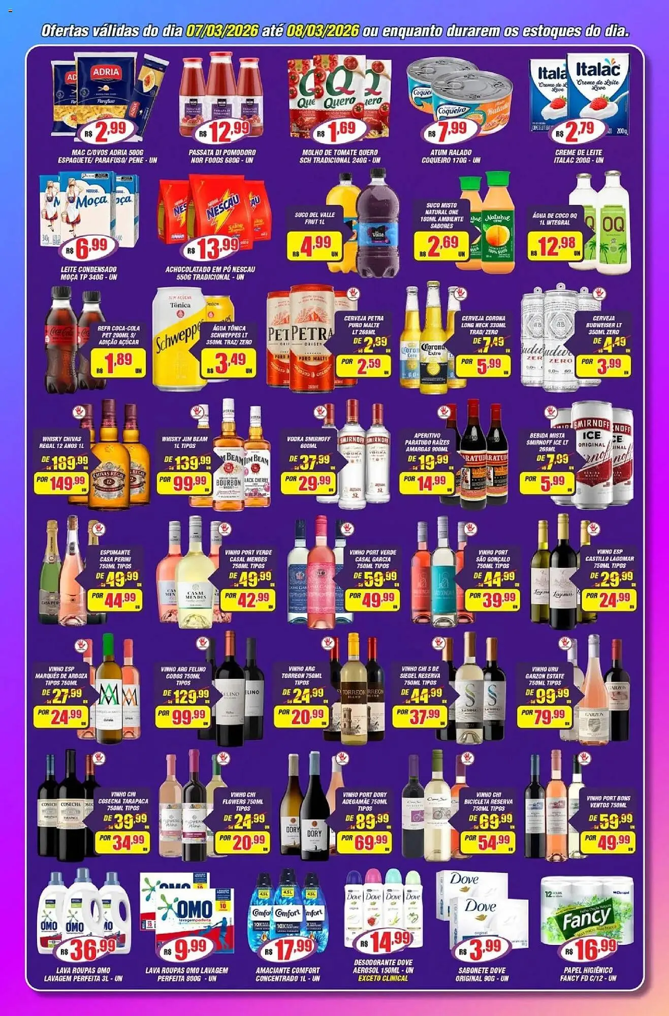 Encarte de Catálogo Violeta Supermercados 6 de março até 9 de março 2026 - Pagina 3