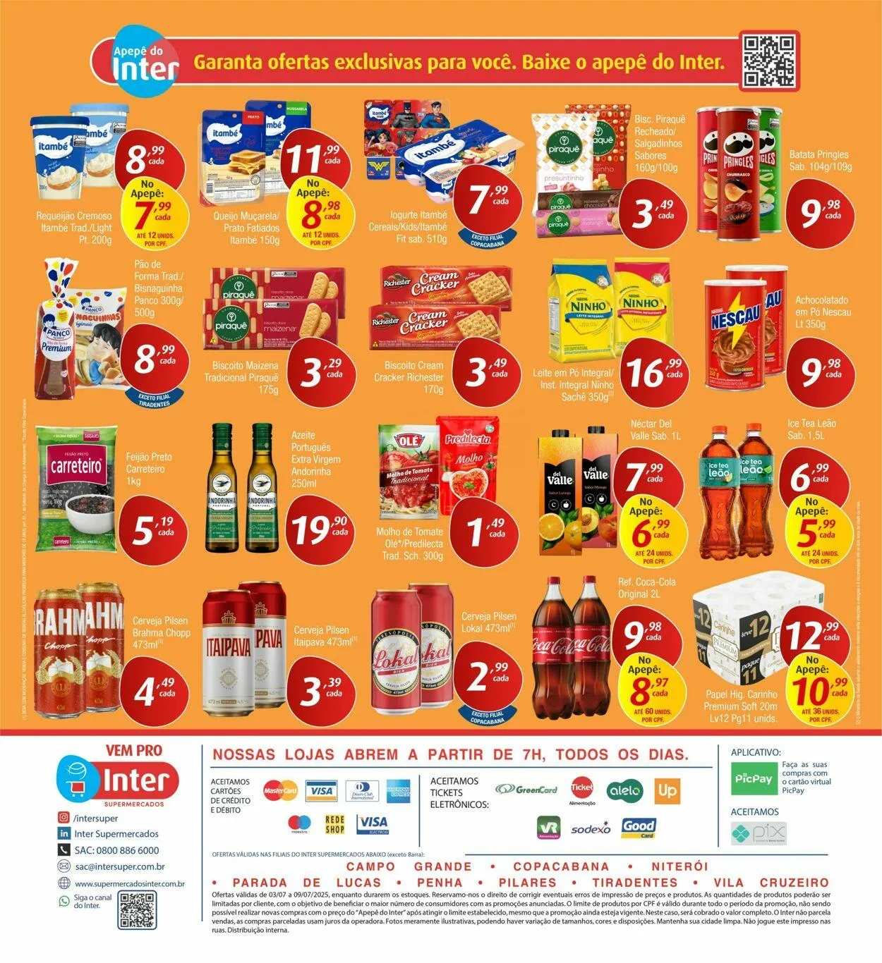 Encarte de Inter Supermercados 30 de junho até 9 de julho 2025 - Pagina 2