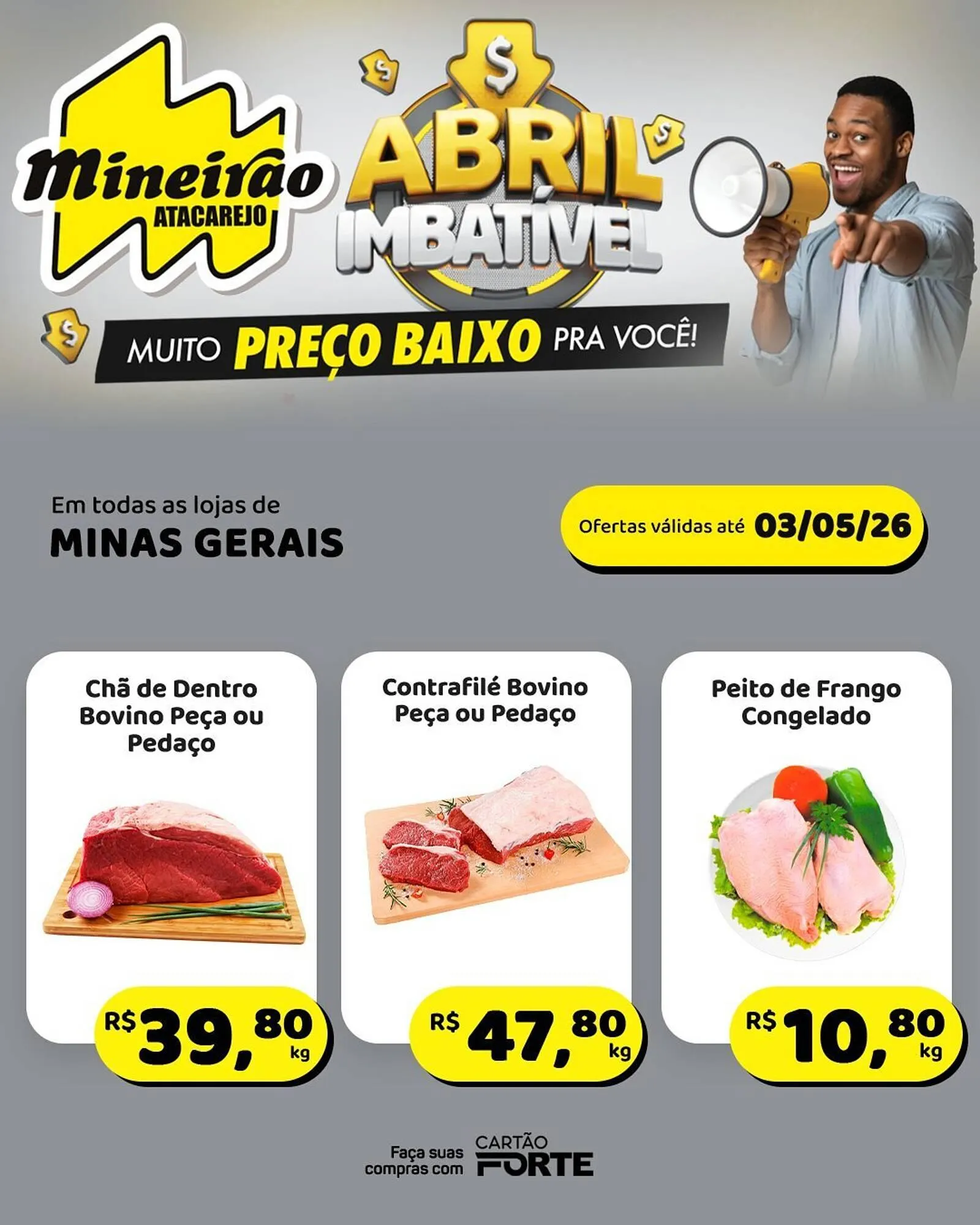 Encarte de Folheto Mineirão Atacarejo 27 de abril até 3 de maio 2026 - Pagina 2