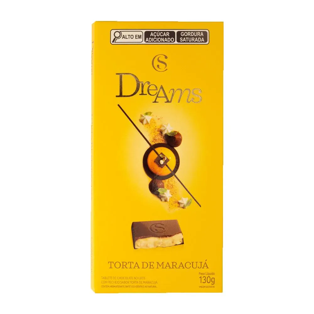Tablete Dreams Torta de Maracujá 130g