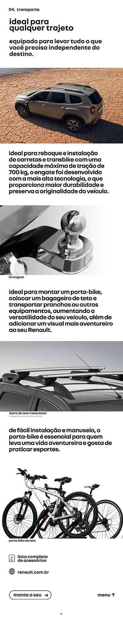 Encarte de Catálogo Renault 26 de janeiro até 30 de setembro 2026 - Pagina 7