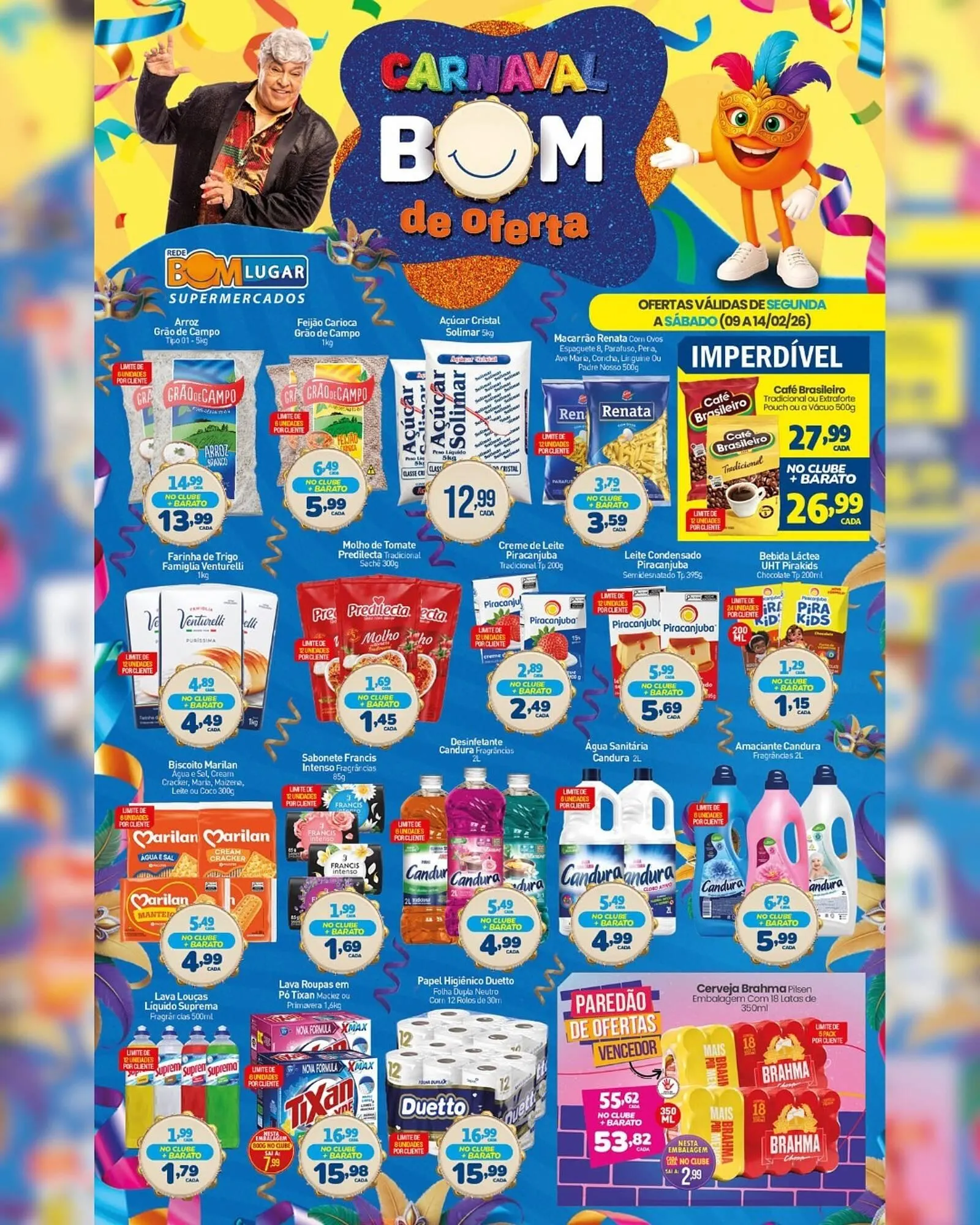 Encarte de Folheto Rede Bom Lugar 9 de fevereiro até 15 de fevereiro 2026 - Pagina 2
