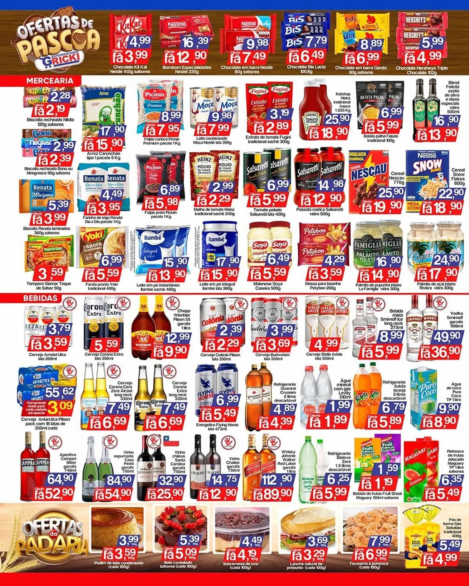 Encarte de Catálogo Supermercados Gricki 3 de abril até 5 de abril 2026 - Pagina 2