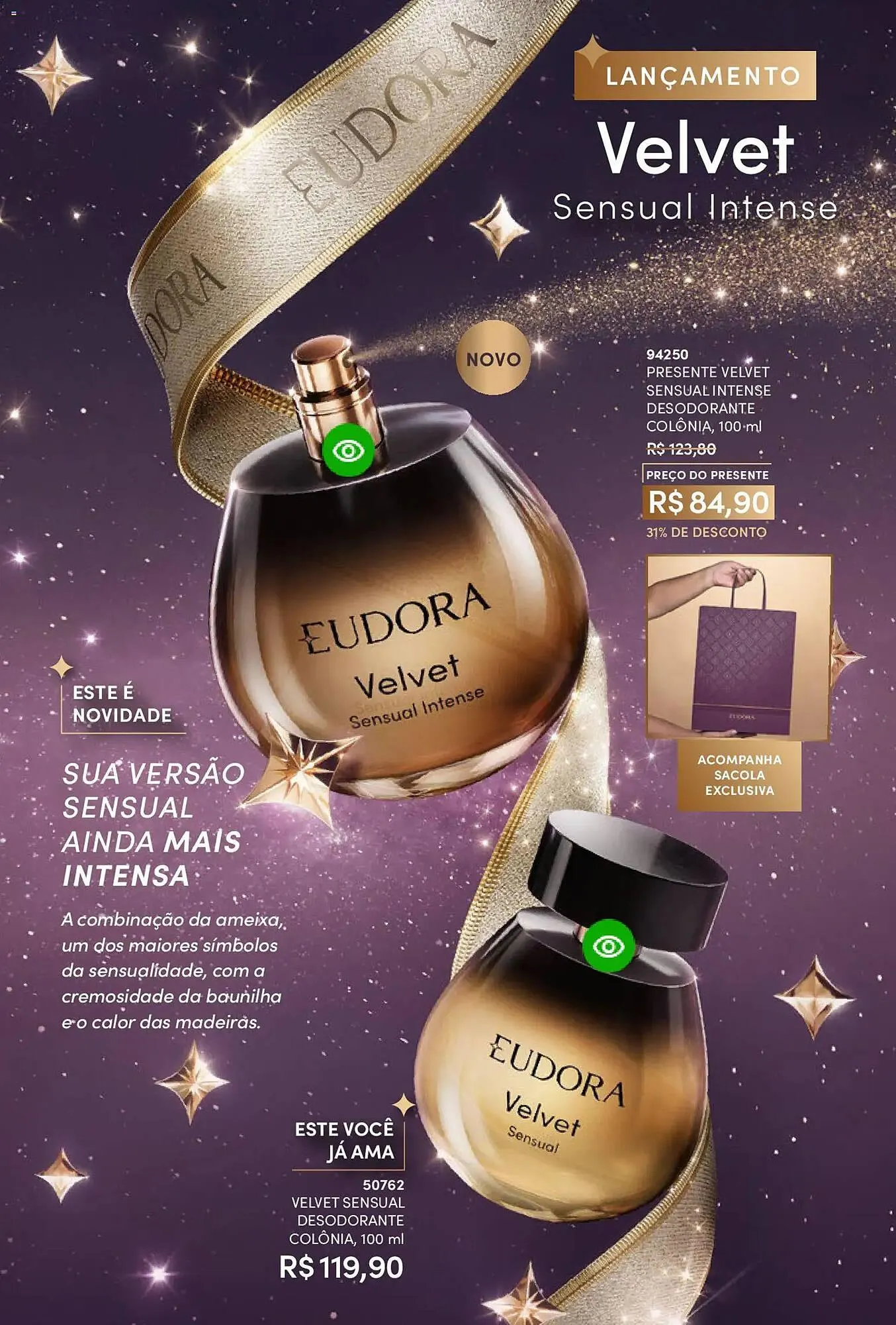 Encarte de Catálogo Eudora 29 de outubro até 27 de novembro 2025 - Pagina 2