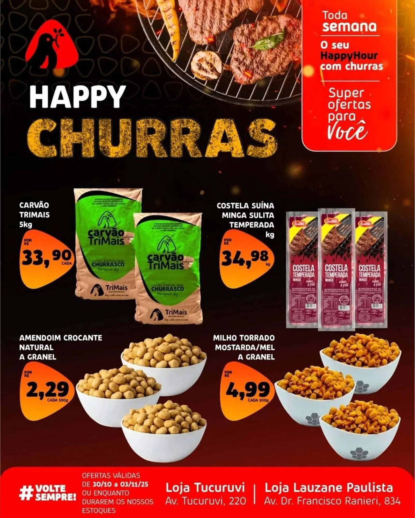 Encarte de Catálogo Trimais Supermercado 30 de outubro até 3 de novembro 2025 - Pagina 4