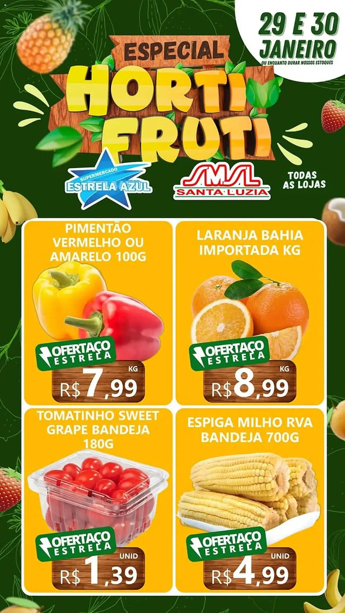 Encarte de Folheto Supermercado Estrela Azul 29 de janeiro até 31 de janeiro 2026 - Pagina 2