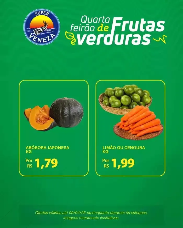 Encarte de Ofertas e promoções atuais 9 de abril até 25 de abril 2025 - Pagina 1