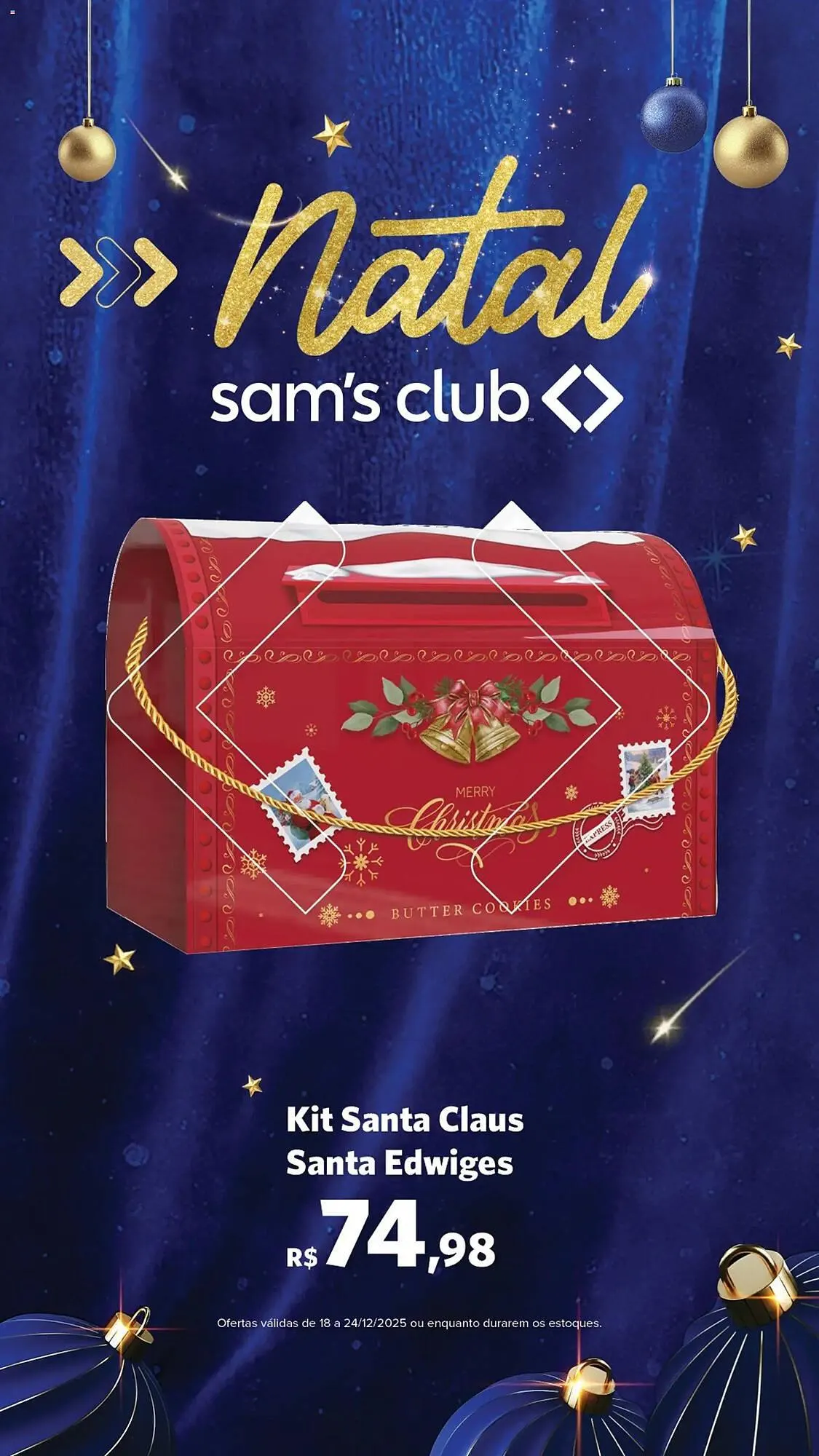 Encarte de Folheto Sam's Club 18 de dezembro até 24 de dezembro 2025 - Pagina 3