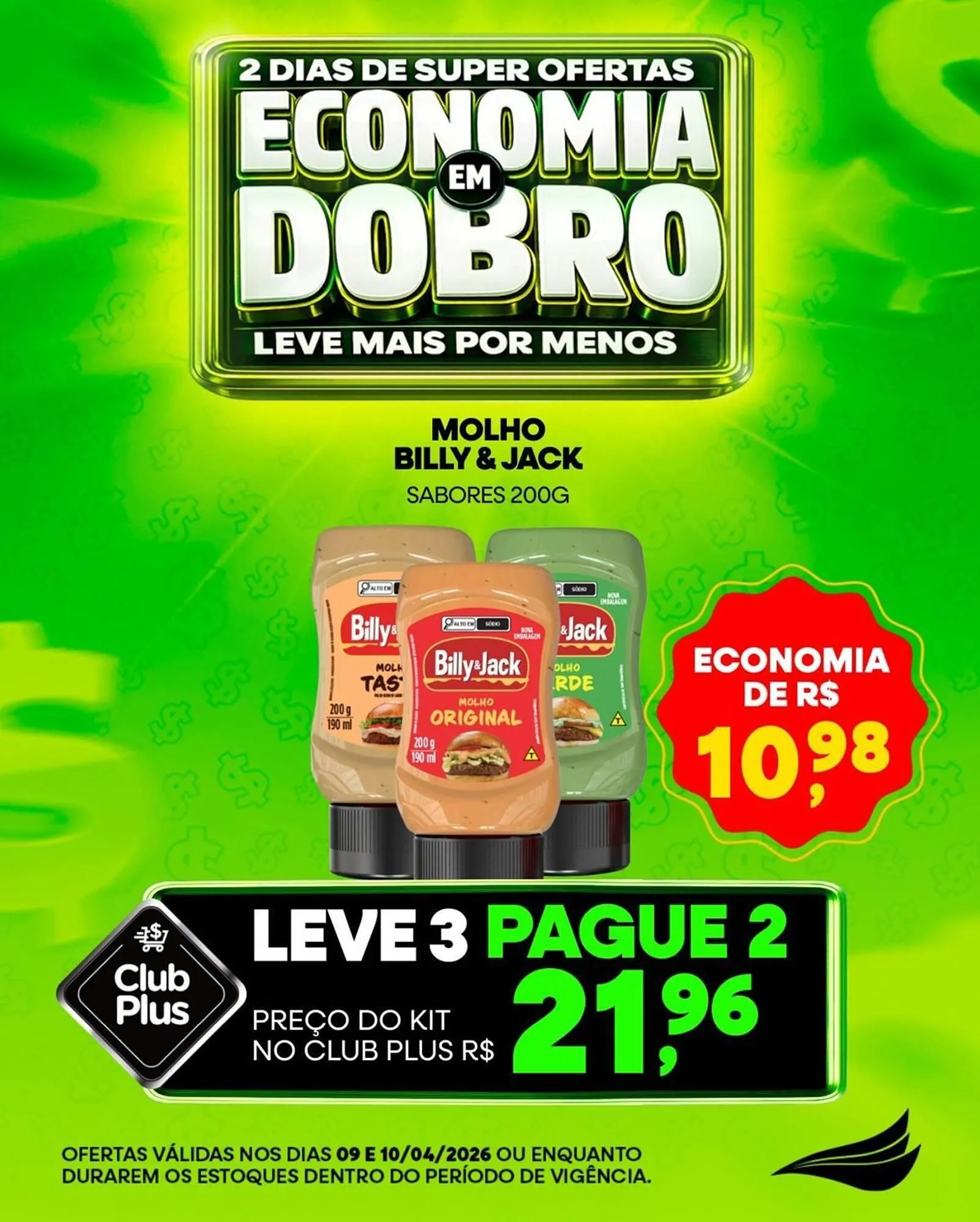 Encarte de Folheto Spasso Sabores 9 de abril até 10 de abril 2026 - Pagina 1