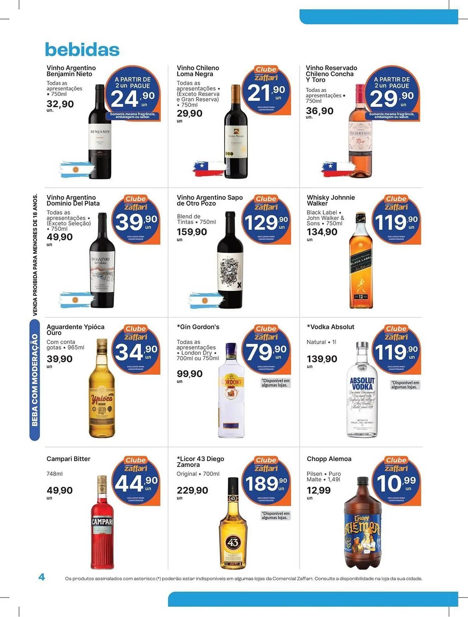 Encarte de Catálogo Comercial Zaffari 31 de julho até 10 de agosto 2025 - Pagina 4