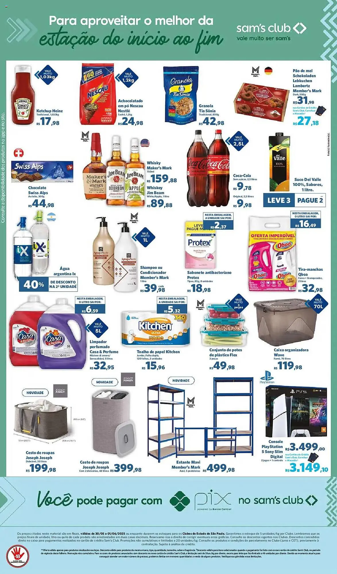Encarte de Catálogo Sam's Club 30 de maio até 2 de junho 2025 - Pagina 2