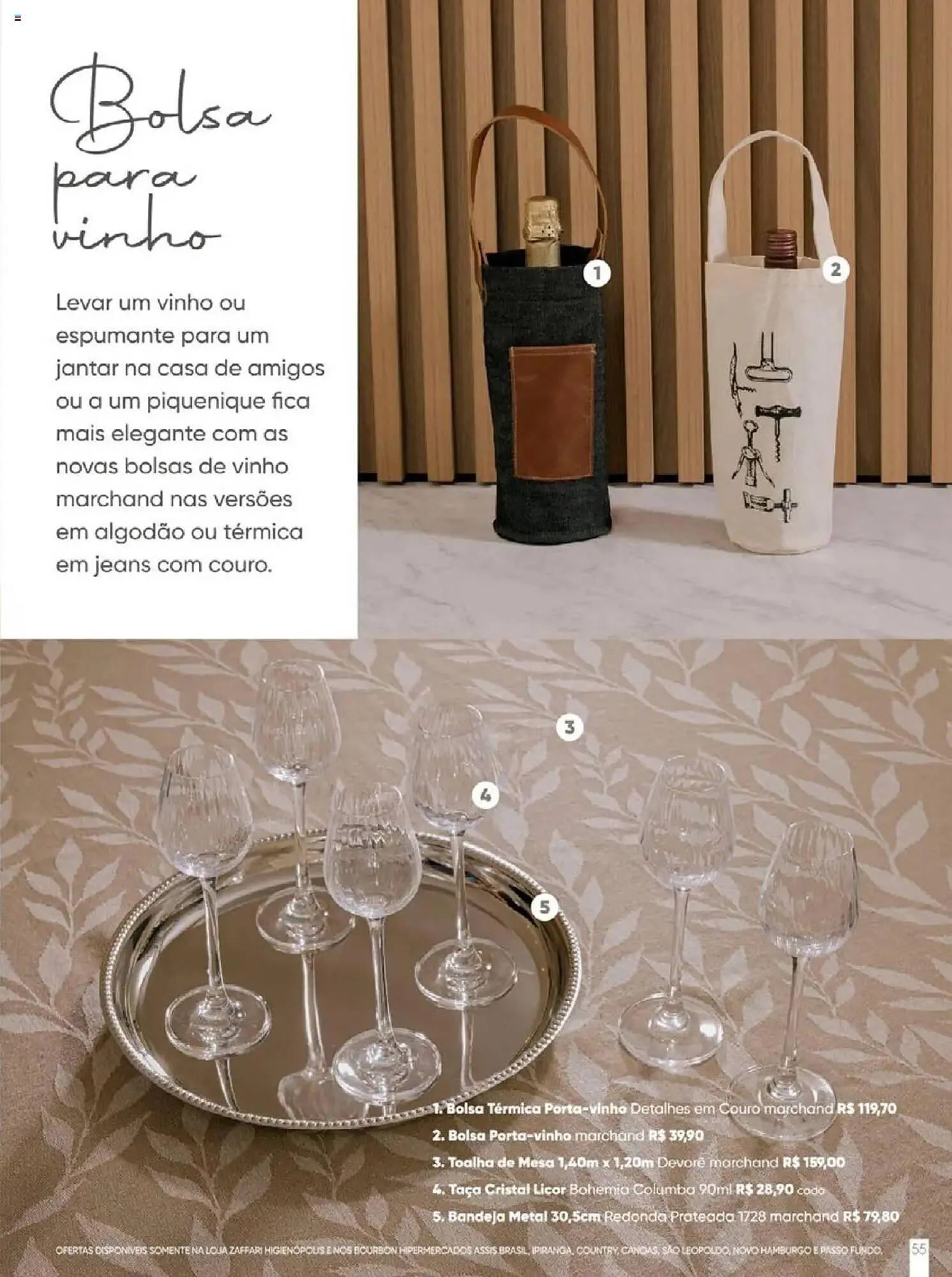 Encarte de Catálogo Zaffari 9 de junho até 10 de outubro 2025 - Pagina 55