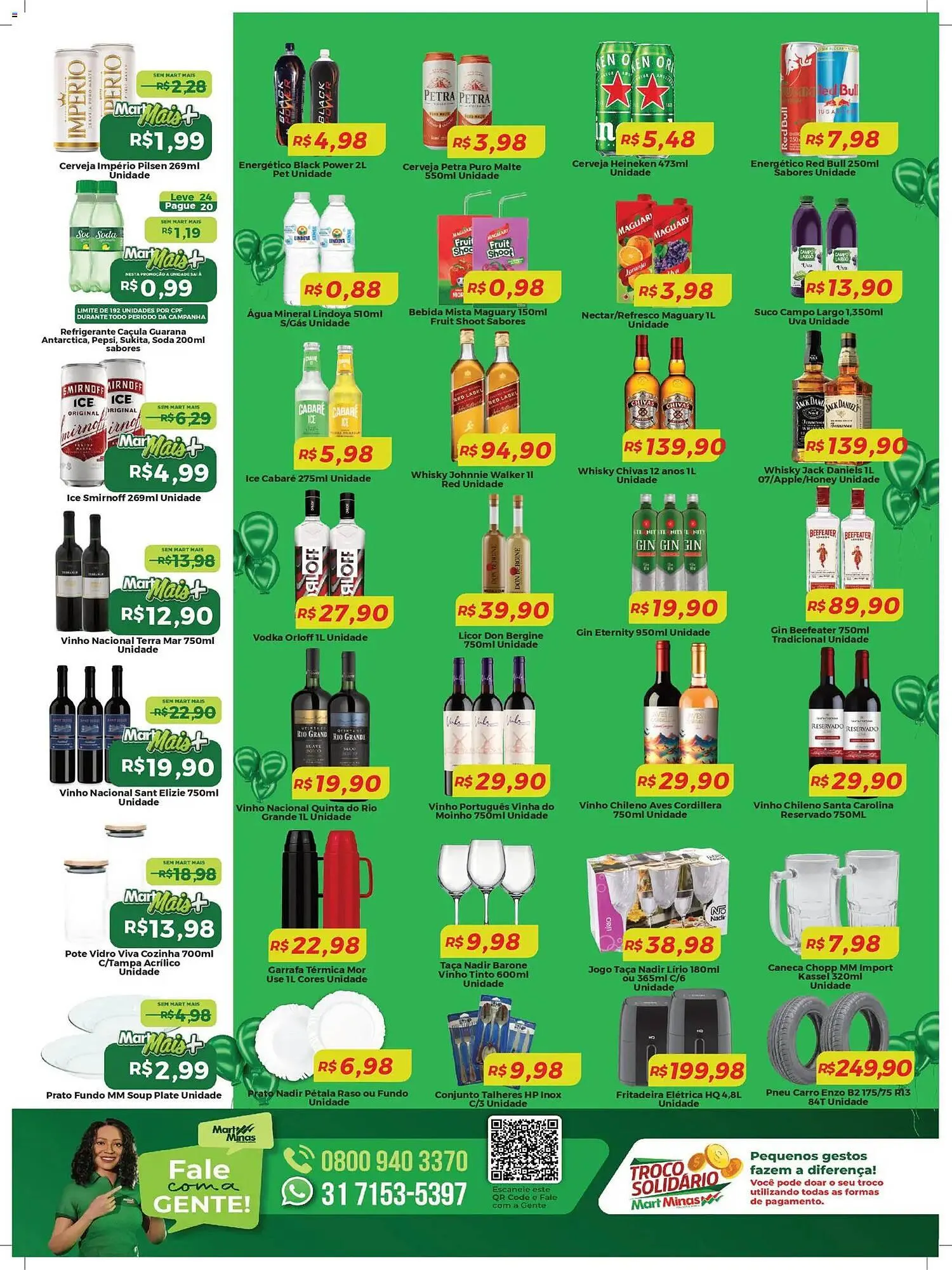 Encarte de Folheto Mart Minas 12 de março até 18 de março 2026 - Pagina 3