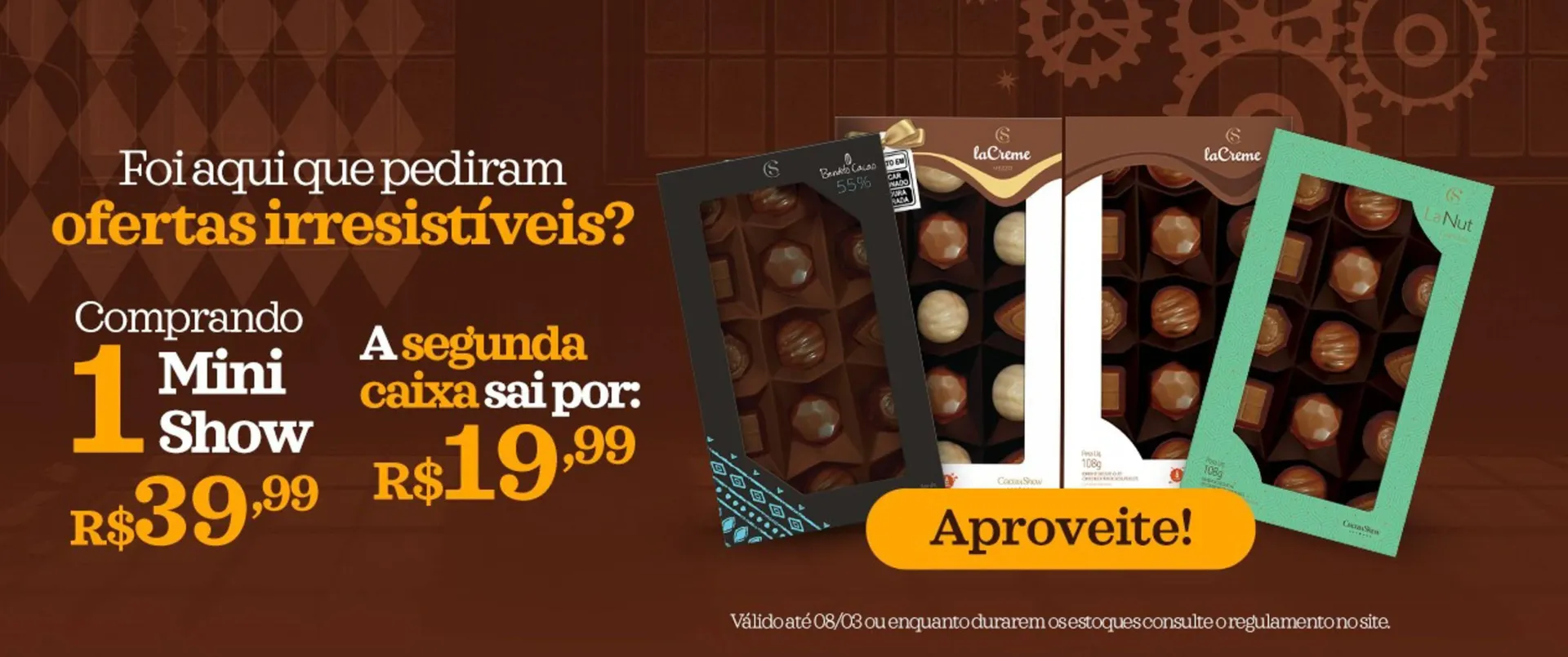 Encarte de Catálogo Cacau Show 13 de janeiro até 8 de março 2026 - Pagina 1