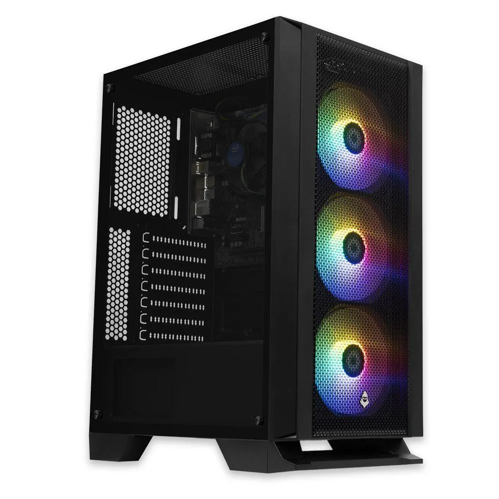 PC Gamer Pichau, Intel i3-12100, UHD 730, 16GB DDR4, SSD M.2 480GB