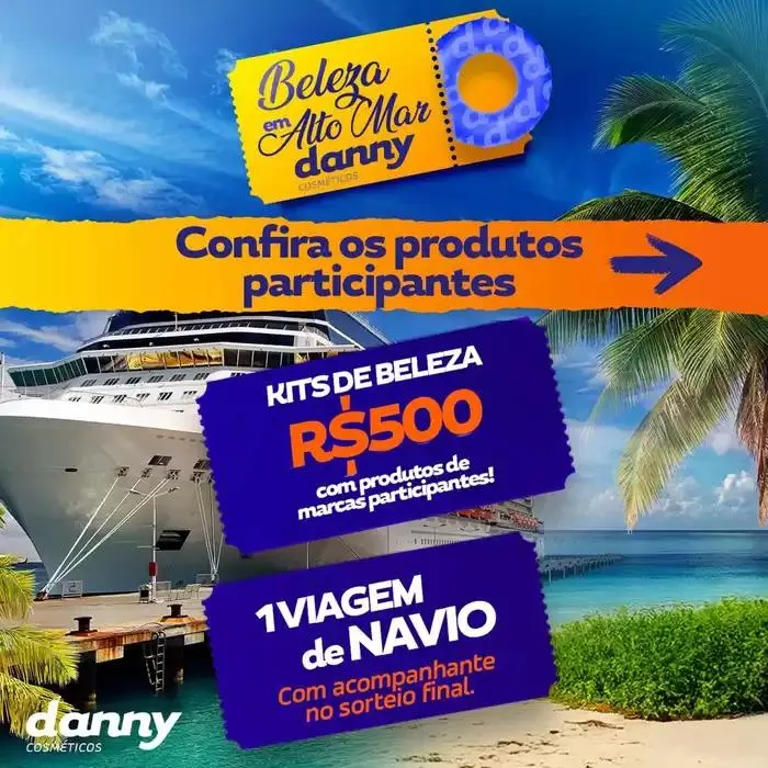Folheto De Ofertas Danny Cosméticos - 1