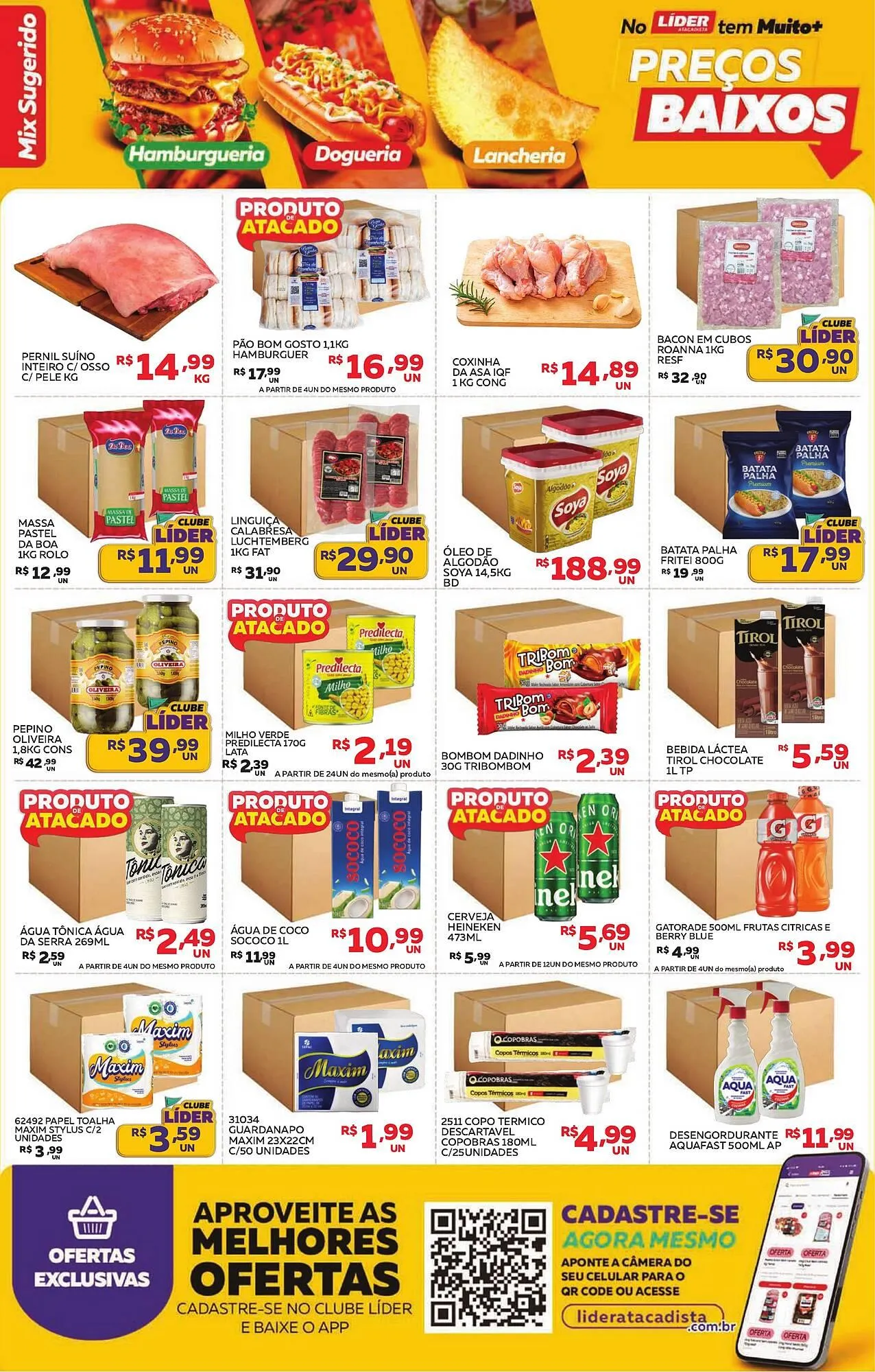 Encarte de Catálogo Lider Atacadista 9 de junho até 15 de junho 2025 - Pagina 2