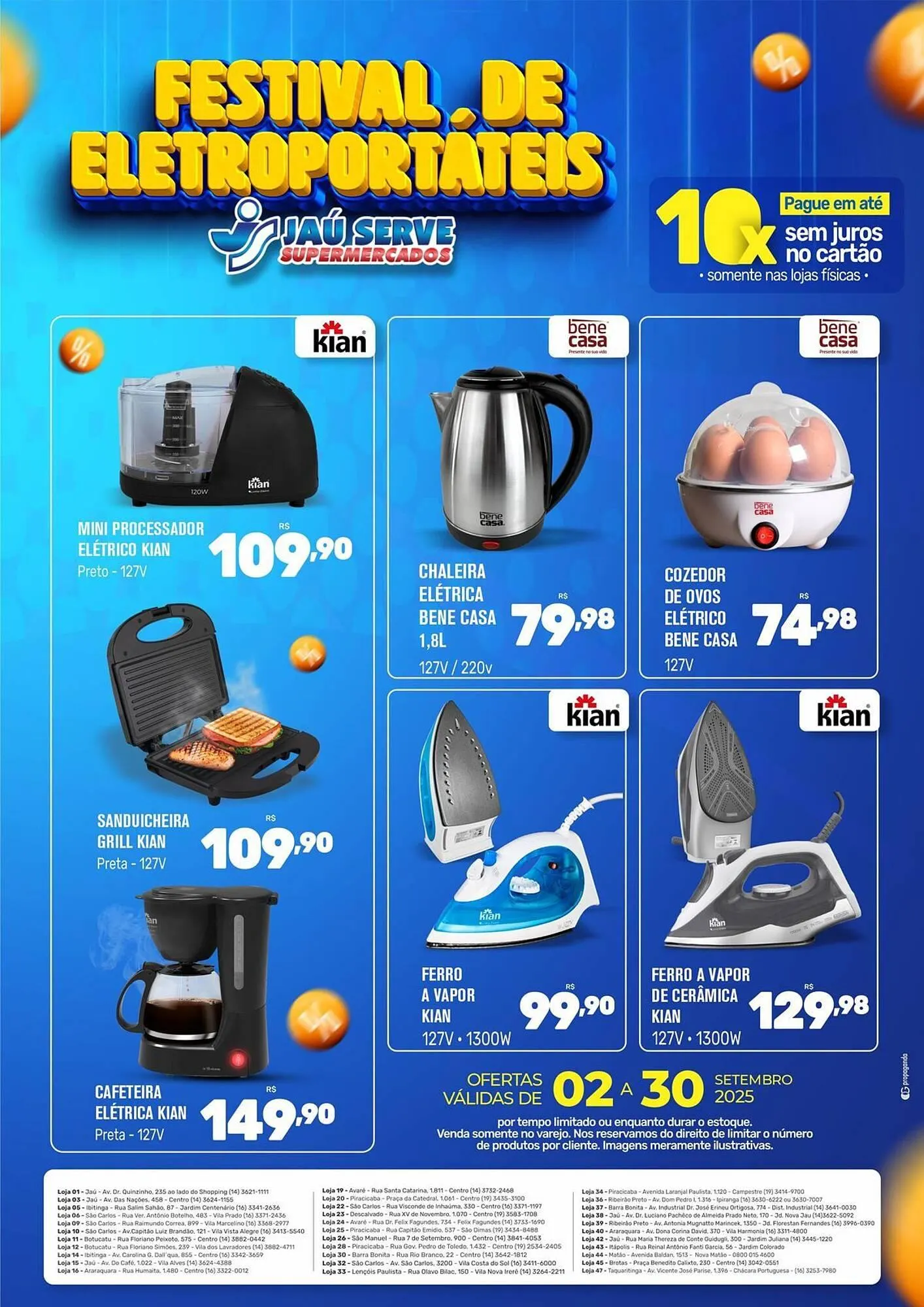 Catálogo Supermercados Jau Serve - 1