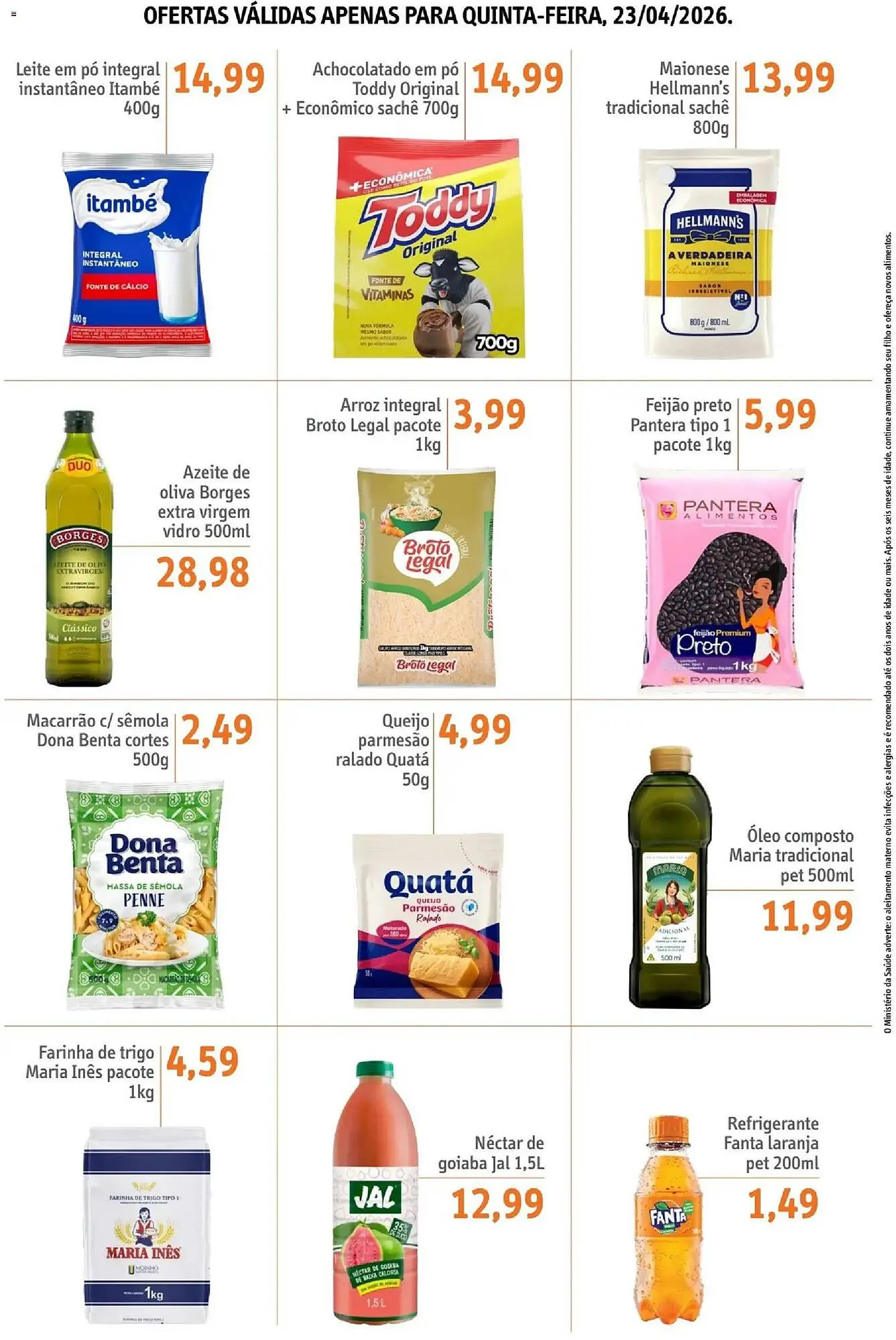 Encarte de Folheto Sonda 23 de abril até 23 de abril 2026 - Pagina 3