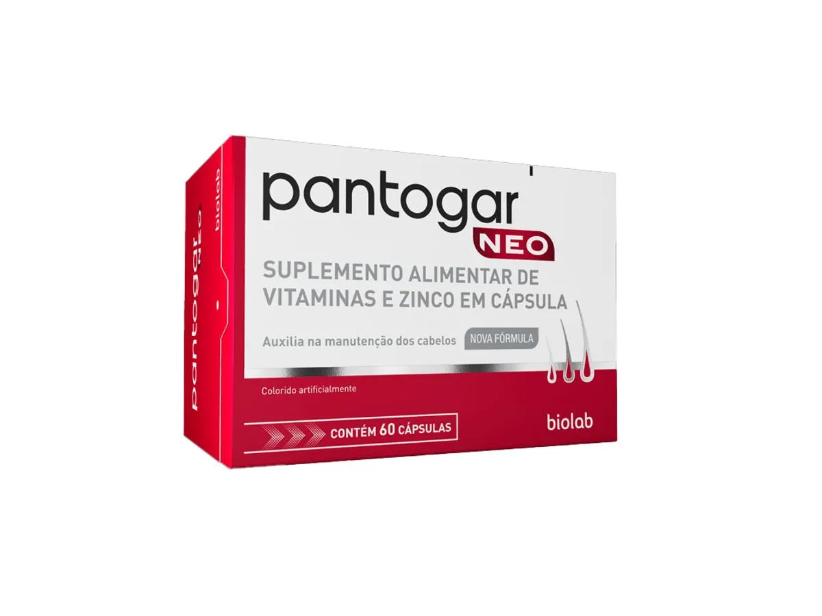 Suplemento Alimentar Pantogar Neo 60 Cápsulas