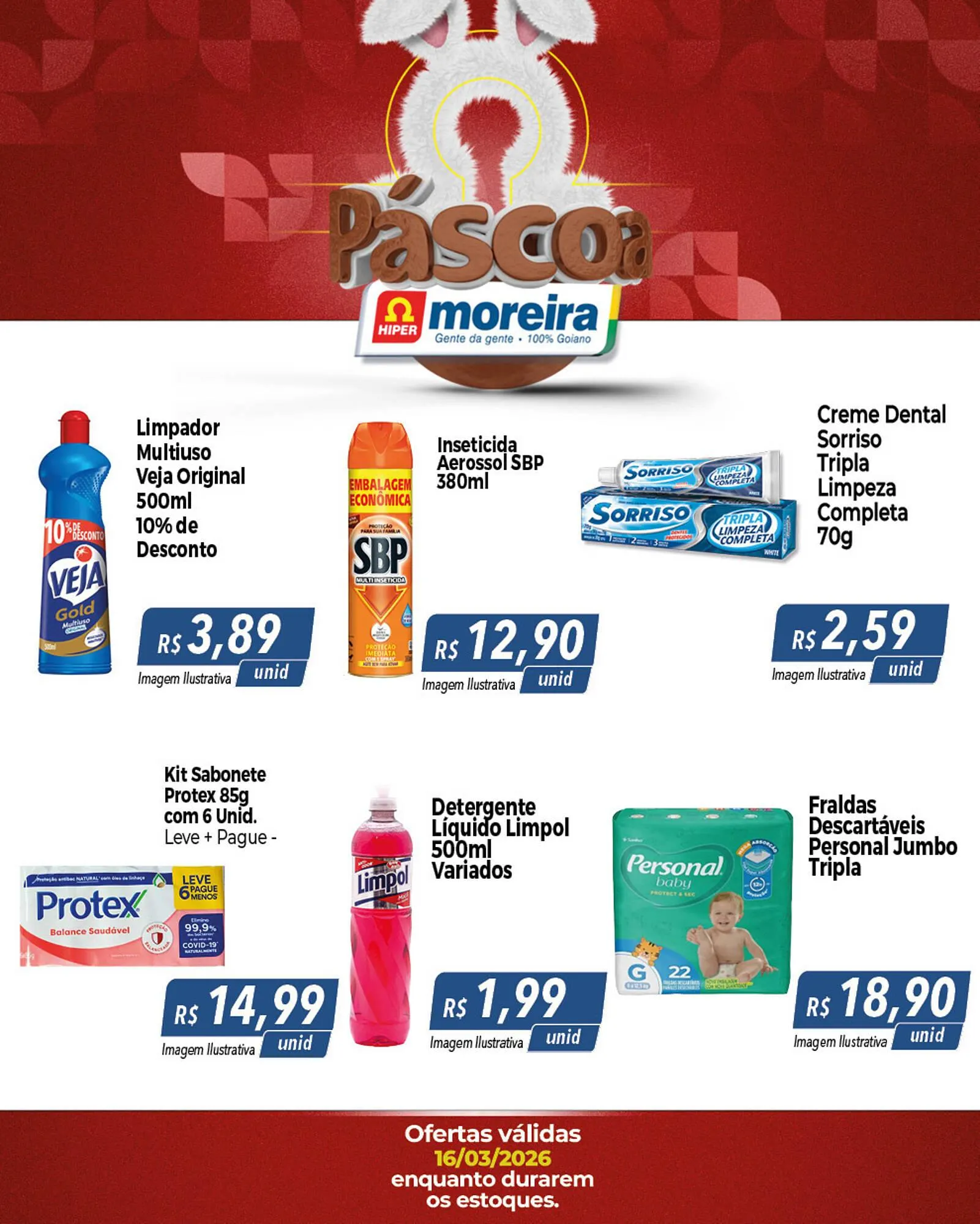 Encarte de Catálogo Hiper Moreira 16 de março até 16 de março 2026 - Pagina 5