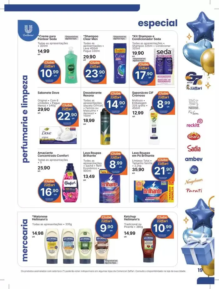 Encarte de 67 Anos Comercial Zaffari 4 de outubro até 13 de outubro 2024 - Pagina 19