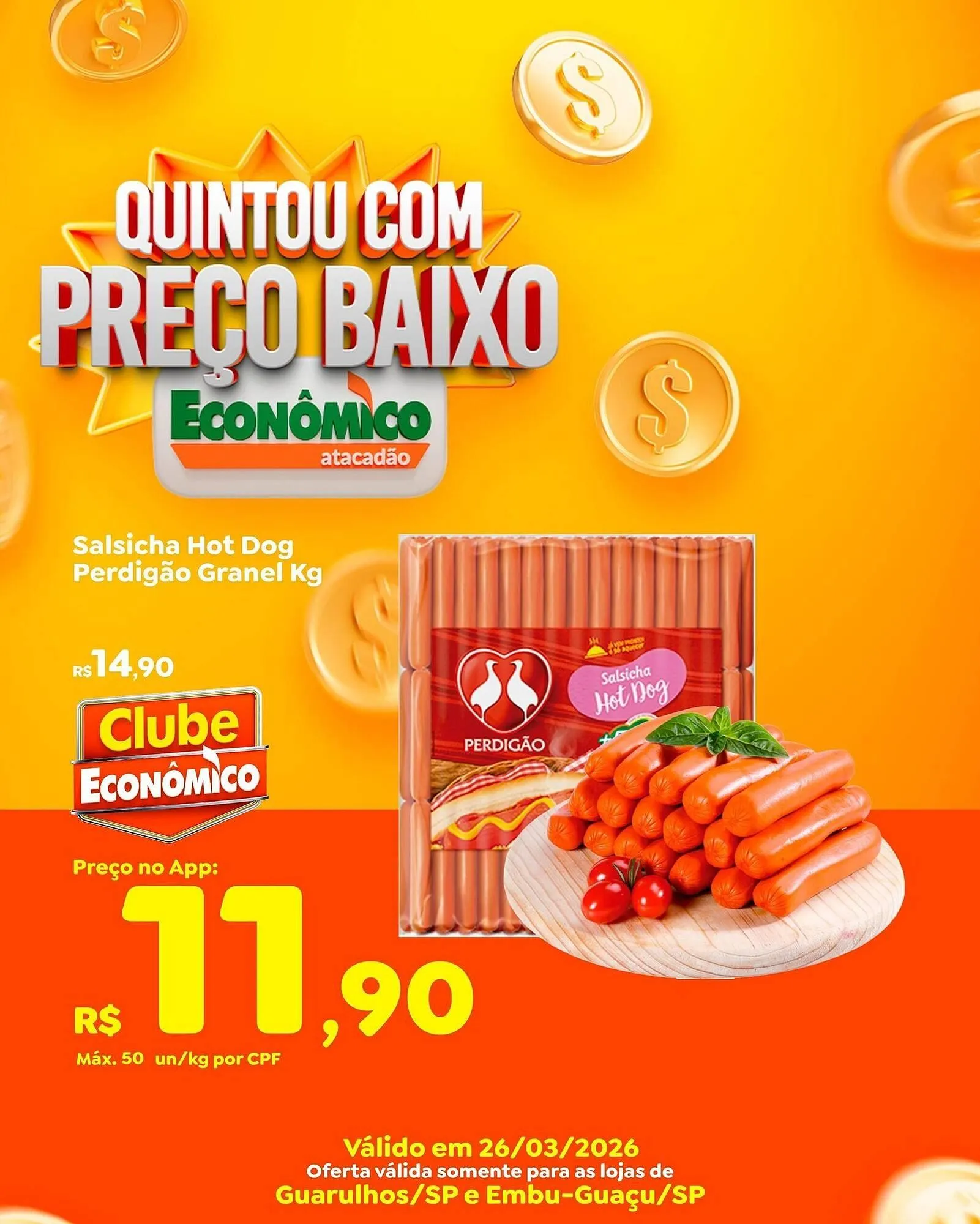 Encarte de Catálogo Econômico Atacadão 26 de março até 26 de março 2026 - Pagina 4