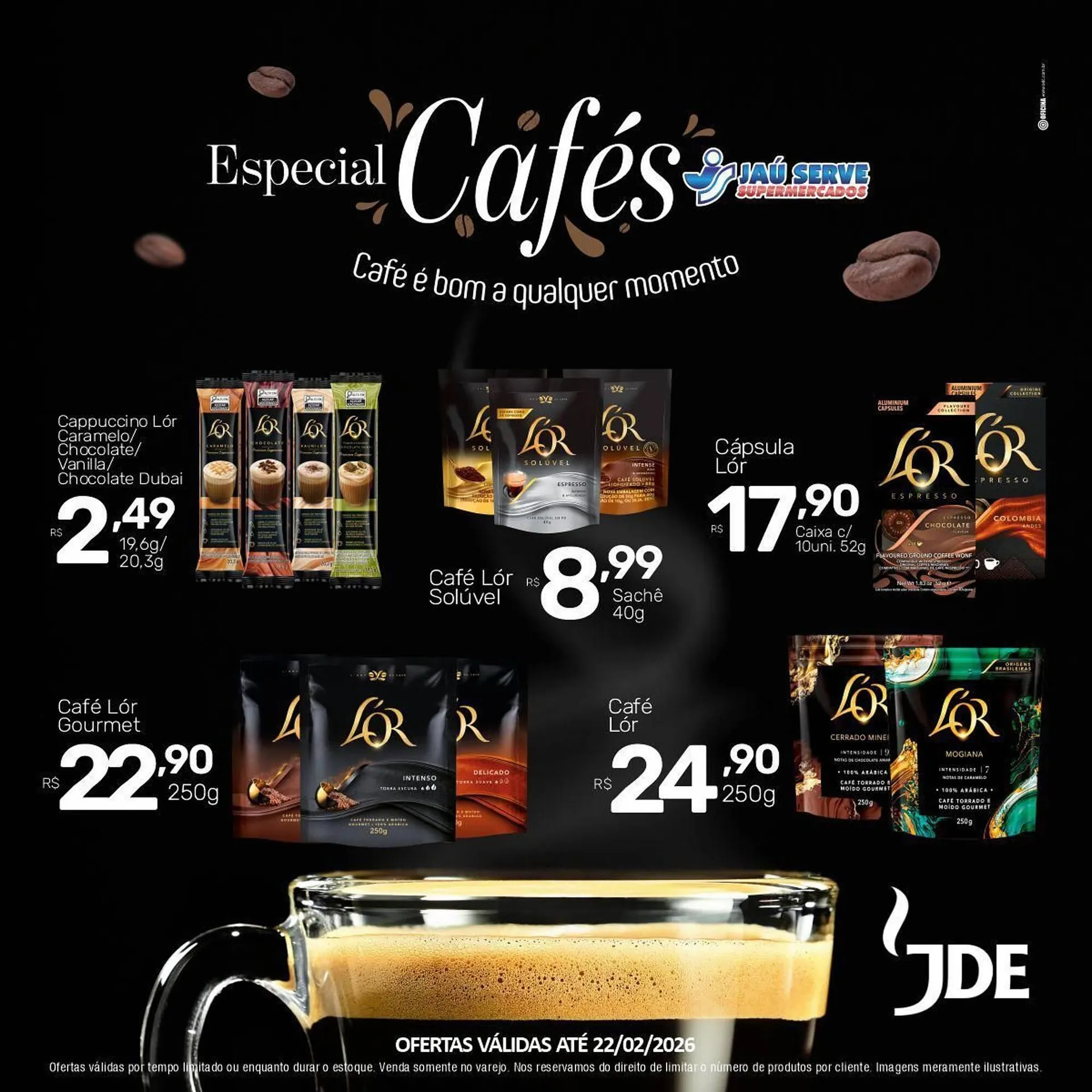 Encarte de Catálogo Supermercados Jau Serve 10 de fevereiro até 22 de fevereiro 2026 - Pagina 2