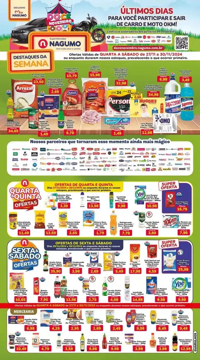 Encarte de Descubra ofertas atraentes 27 de novembro até 30 de novembro 2024 - Pagina 1