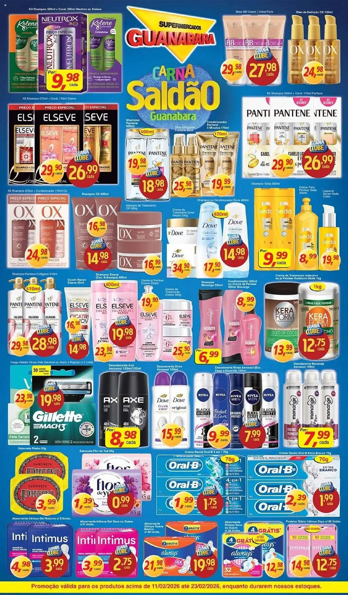 Encarte de Encarte Supermercados Guanabara 11 de fevereiro até 23 de fevereiro 2026 - Pagina 10