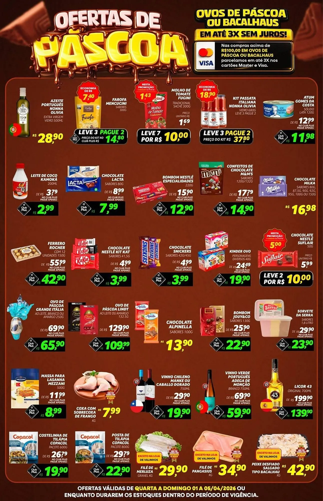 Encarte de Folheto Spasso Sabores 31 de março até 3 de abril 2026 - Pagina 3