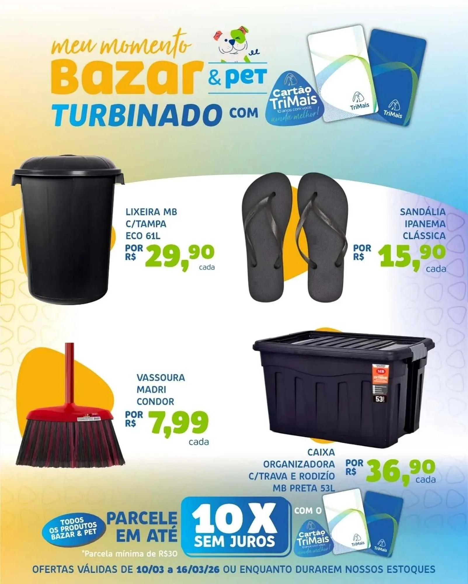 Encarte de Catálogo Trimais Supermercado 13 de março até 16 de março 2026 - Pagina 5