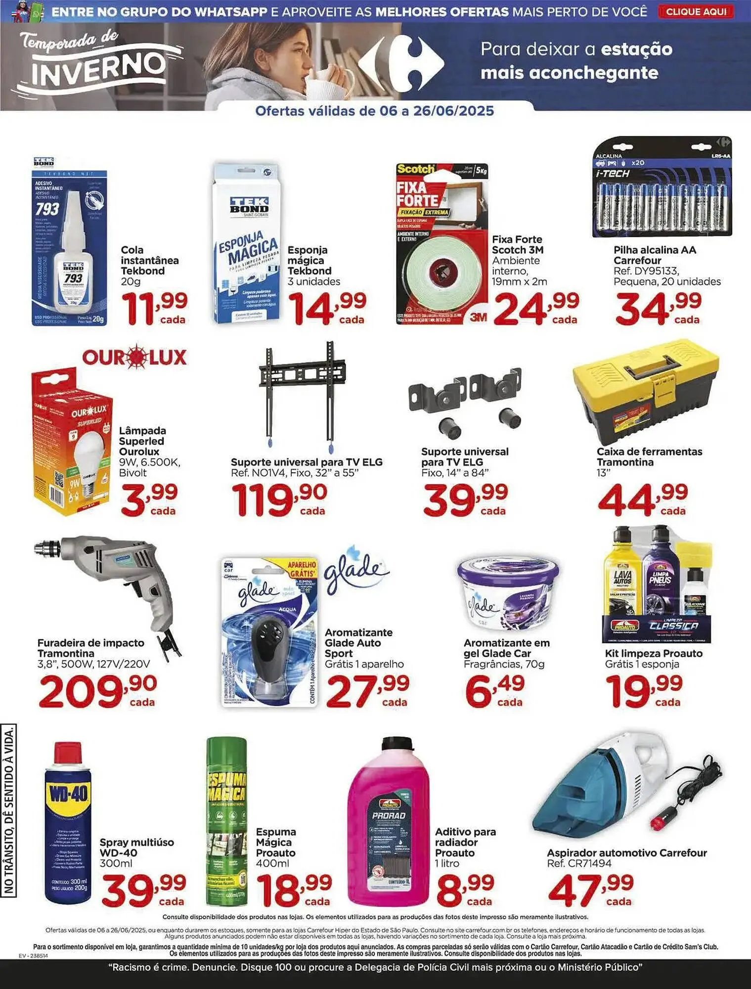 Encarte de Catálogo Carrefour 6 de junho até 27 de junho 2025 - Pagina 8