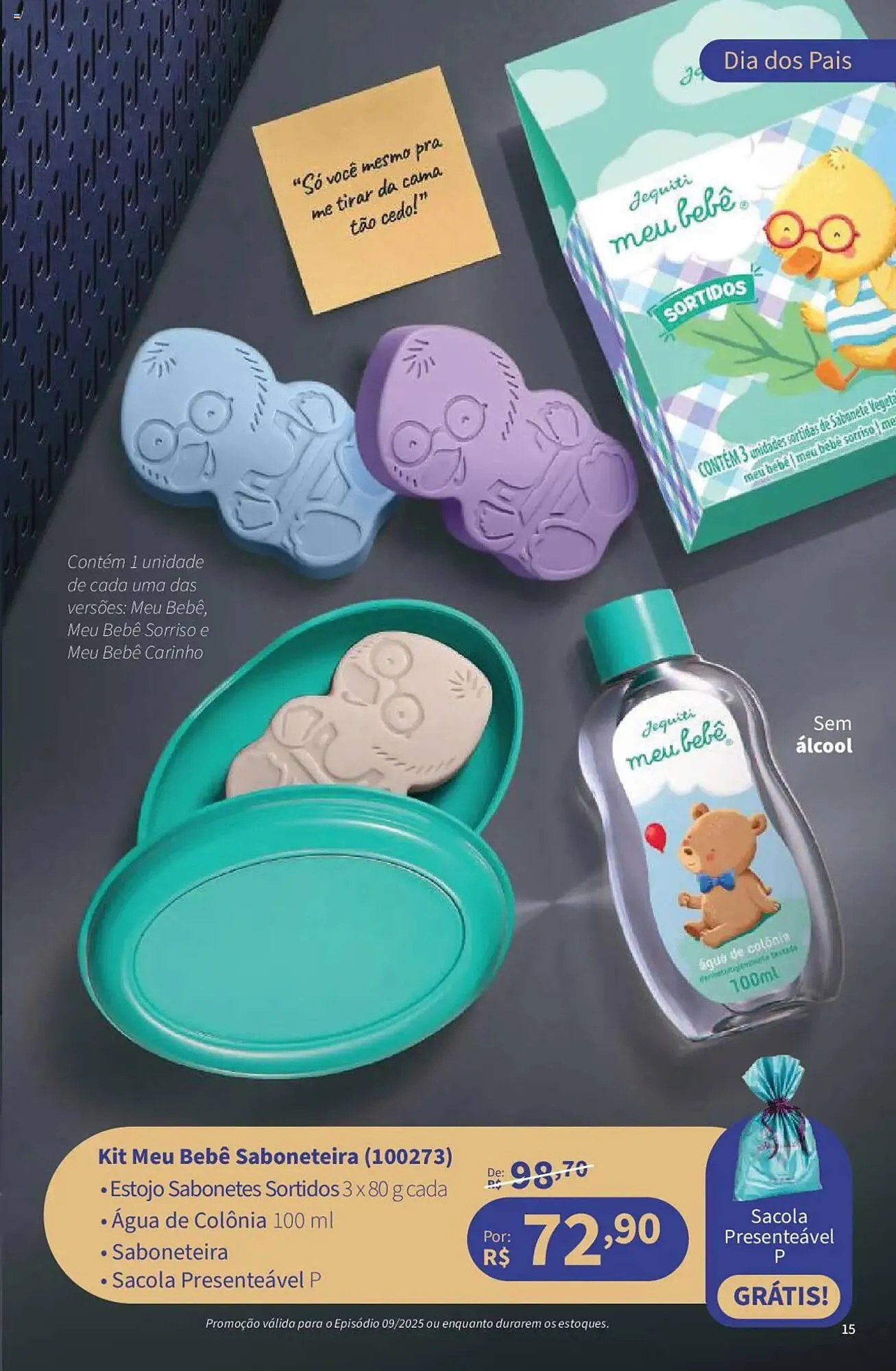 Encarte de Catálogo Jequiti 19 de junho até 17 de julho 2025 - Pagina 15