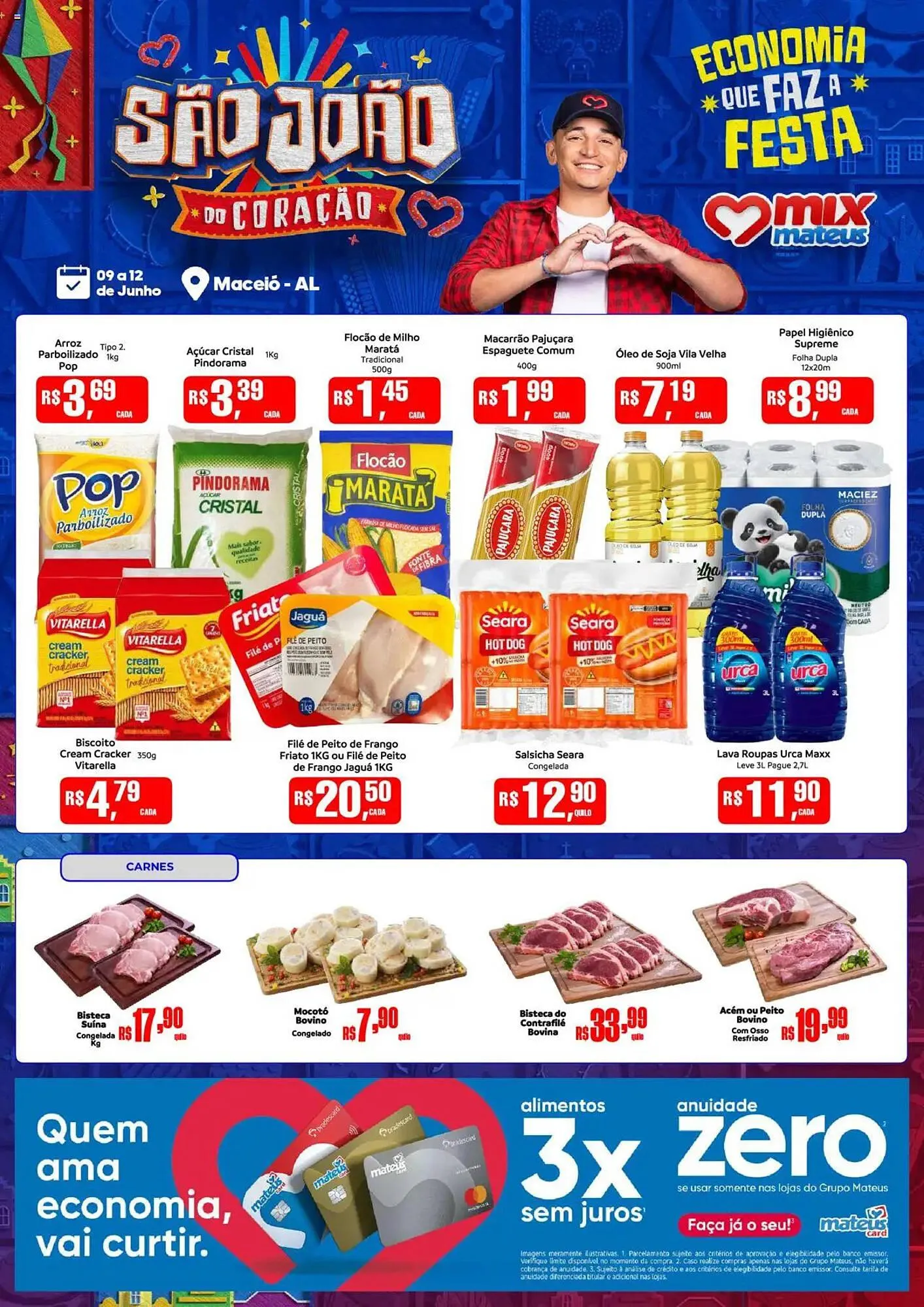 Encarte de Catálogo Supermercados Mateus 9 de junho até 12 de junho 2025 - Pagina 1