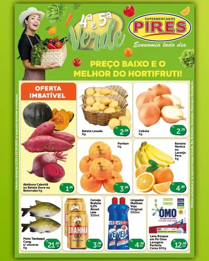 Encarte de Encarte Pires 12 de março até 13 de março 2025 - Pagina 1