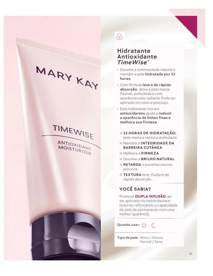 Encarte de Cartilha Cuidados Faciais 2 de setembro até 30 de setembro 2024 - Pagina 13